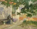 ベゴニヤの畠 1910年