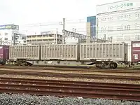 コキ106-327(初期車)(外房線 蘇我駅、2008年9月4日)
