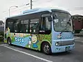 西循環専用車両「川辺の街」国際興業戸田営業所所属、719号車、日野・ポンチョ、SKG-HX9JLBE