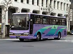 国際観光バスからの譲受車（日野・セレガR）