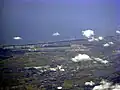 木場潟と小松飛行場