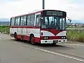 国府線 一ツ針口バス停にて