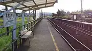 駅ホーム(2015年11月)