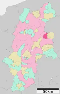小諸市位置図