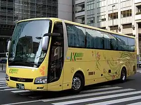 かつて津輕号で運用されていた車両(弘南バス)