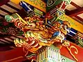 社殿の彫刻 獏と獅子