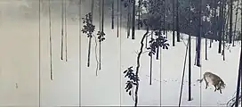《寒月》左隻