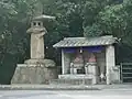 安政五年建立の灯籠(高松市国分寺町)