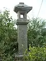 旧街道沿の灯籠(高松市国分寺町)