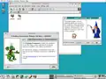 KDE 2.x時代のKonqiとKandalf。