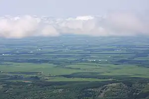 武佐岳から眺めた根釧台地