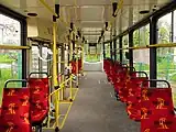 車内（シレジア・インターアーバン）