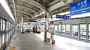 2・3番線 京義・中央線ホーム（2019年10月23日）