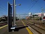 ソウル方面のプラットホーム(2009年撮影)