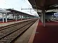 西大田・益山行きホーム