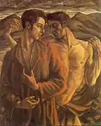 親友 (c.1921)、個人蔵