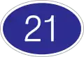 国道21号線