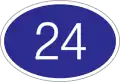 国道24号線