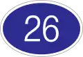 国道26号線