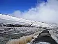 ローソン峠からの頂上への道