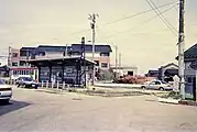 加越能鉄道時代のホーム(1998年4月)
