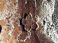 東京の小菅集治監（刑務所）で1878年から製造された煉瓦の刻印部分。