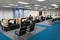 図書館本部のインテリア