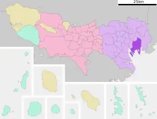 江東区位置図