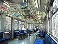 1080形電車の内装（2005年5月)