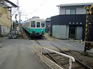 池戸駅にて
