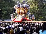 ちょうさの奉納
