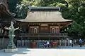 北渡殿、神饌殿、北透垣