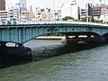 言問橋の中央部分（2010年3月20日撮影）