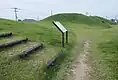 古墳公園の上