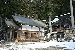 関市の麓にある高賀神社