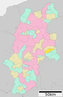 小海町位置図