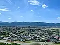 向麻山山頂からの景色。