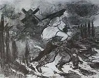 『ヴィイ』の挿絵のための習作
