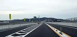 高知中央IC 本線下り線下り口