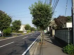 高野公民館付近