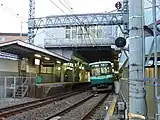 駅北側から構内を望む(2006年9月)