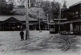 小田原電気鉄道国府津駅(1910年頃)
