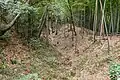 西郭南堀（左に西郭）