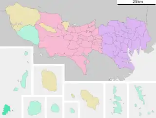 神津島村位置図