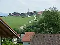 シュヴァインラング集落への道