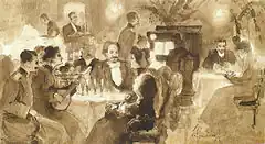 At the restaurant