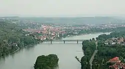 クレムス・アン・デア・ドナウの遠景