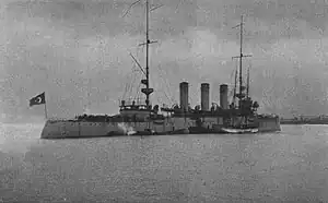巡洋艦「ハミディイェ」(1913年)。