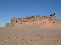 Timimoun近郊の廃墟と化したクスール（アルジェリア）
