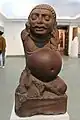クベーラ坐像 国立博物館 (ニューデリー)蔵